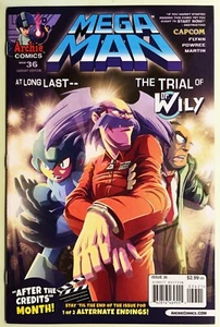 MEGA MAN COMIC BOOK #36 Variant June 2014 SHADOW OF RA MOON Pt 3 Bagged Board NM - Picture 1 of 3