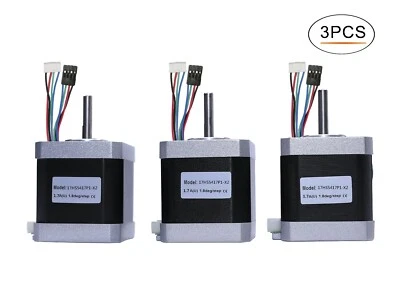 3PCS Stepper Motor Nema17 1.8degree, 48 N.cm Min, 4wires, 1.7A 17HS5417P1-X2 CNC - Image 1 of 4