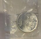 New Listing2 Troy Oz Silver Round Buffalo Fine Silver .999 Sealed In Bag Apmex