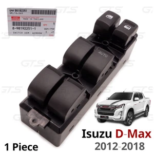 For Isuzu D-Max Hi-Lander 4x4 2012 18 Switch Mirror Control Power Window 4Dr - Picture 1 of 8
