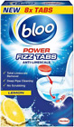 Bloo Power Fizz Tabs, Anti-Limescale, Drain Deep Cleaning Against Deposits and 8