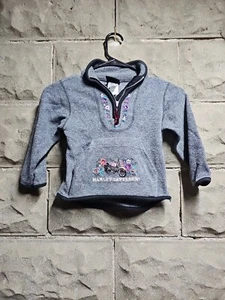 Vintage Harley Davidson Toddler 3T Pullover Biker Motorrad Jacke grau - Bild 1 von 7
