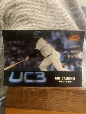 Pinnacle Sports Flix Mo Vaughn #105 1996 Foto 1 de 2