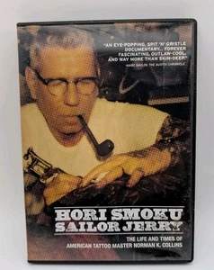 Hori Smoku Sailor Jerry DVD (2009) Tattoo Documentary Norman Collins Indiepix - Picture 1 of 6