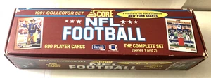 Score Football Card 1991 set completo serie 1+2 (690 cards) originale come da ritrovamento! - Foto 1 di 6