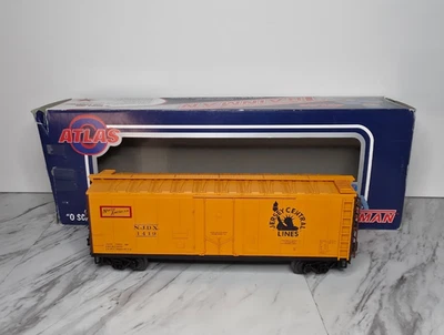 Atlas Trainman #0527-1 Jersey Central Plug Door Box Car #1419 3-Rail - Image 1 of 4
