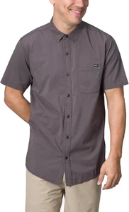 REEF Mens Camp Fit Woven Short Sleeve Tee - Picture 1 of 30