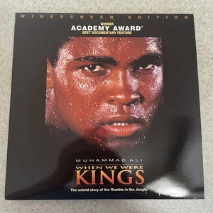 When We Were Kings Laserdisc (Not a DVD) - Very Good - Widescreen - Picture 1 of 4