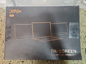 TeamGee P2 Portable Tri screen Monitor, for 13"–16" Laptops,USB-C/HDMI/USB-A - Picture 1 of 2