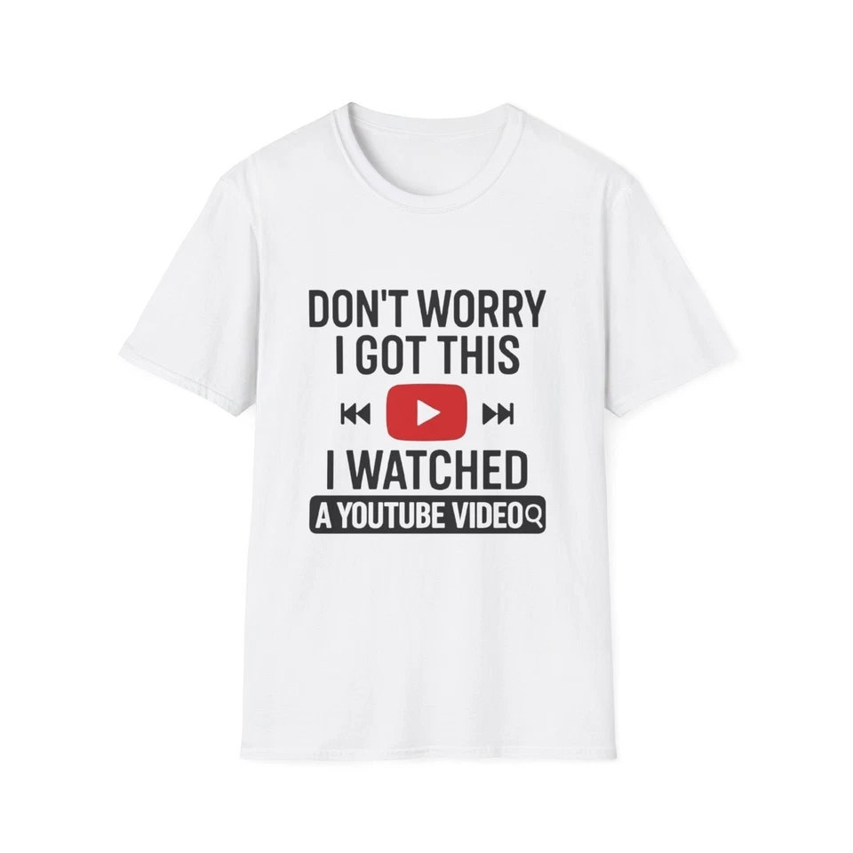 Camiseta video de Youtube Watched A unisex Foto 1 de 1
