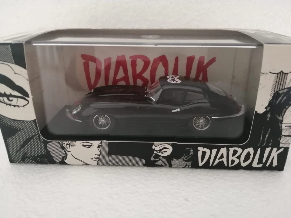 Diabolik Jaguar E-Type - Il Re Del Terrore - Miniminiera - Mint in Original Box - Immagine 1 di 4