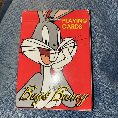 Tarjetas de juego Bugs Bunny 1996 de colección - Looney Tunes como nuevas completas todas las 52 + 2 bromistas Foto 1 de 4