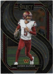 Panini Select 2024 - Premier Level Jayden Daniels #112 Silver Prizm (RC) - Imagen 1 de 2