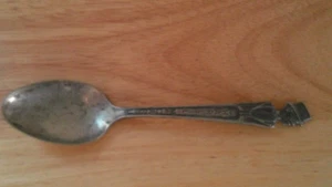 Vintage Charlie McCarthy Souvenir Löffel Herzogin versilbert - Bild 1 von 8