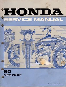 Genuine Honda Service Manual VFR750F 1990 - Picture 1 of 2