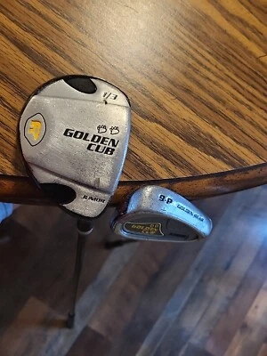 Child's Beginning Golf Set Driver And Iron Right Handed Junior Size And Flex... - Image 1 of 4