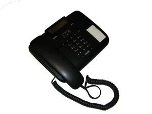 Gigaset DA710 DA 710 Analog Telefon schwarz gute Zustand **30 - Zdjęcie 1 z 2