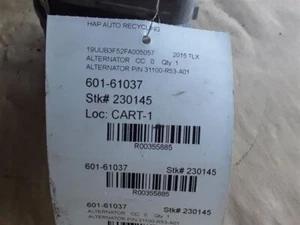 Alternador adecuado para 15-19 TLX 355885 - Imagen 1 de 12