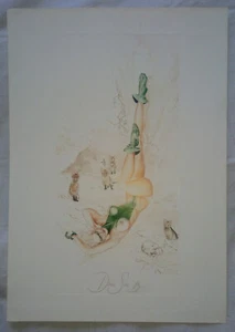 DENIS SIRE --- 1  ILLUSTRATION OFFSET --- " Lutin-Loups " --- 42 X 30 CM - Imagen 1 de 1
