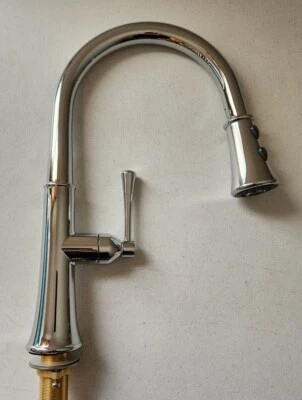 Signature Hardware SHXCPD107CP Perdita 1.8 GPM Pull-Down Kitchen Faucet, Chrome - Image 1 of 4