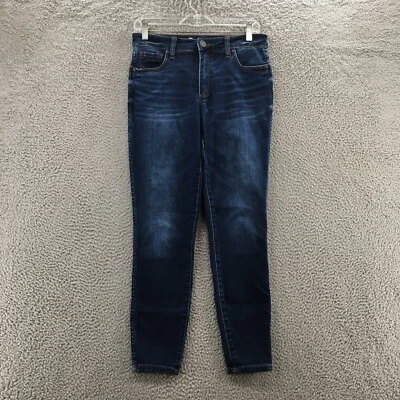 KUT From The Kloth Donna Ankle Skinny Jeans Womens 6 (actual 30x27.5) Blue Denim - Image 1 of 4