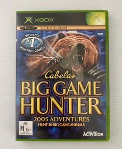 Cabela's Big Game Hunter 2005 Adventures Microsoft Xbox Complete VGC Free Post - Picture 1 of 6