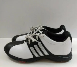 Adidas Thin Tech 816367 Golf Shoes White/Black Size 5 - Picture 1 of 12
