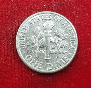 One Dime 10 Cent United States of America Coin 1989 Coin America - Picture 1 of 2