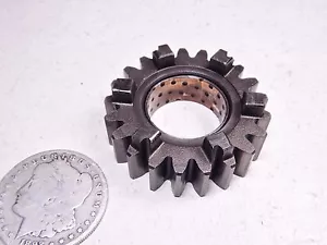 88 KAWASAKI KAF450 MULE 1000 TRANSMISSION OUTPUT SHAFT REVERSE GEAR #2 - Picture 1 of 9