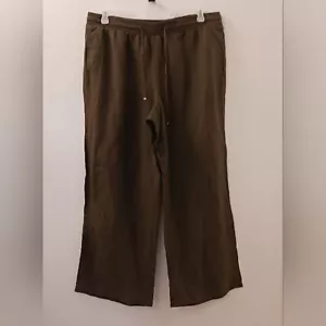 Lane Bryant Linen Blend Wide Leg Pants Size 18/20 - Picture 1 of 8