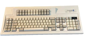 Clavier vintage Computer Lab International BTUS014230426 PS/2 filaire CLI incurvé - Photo 1/24