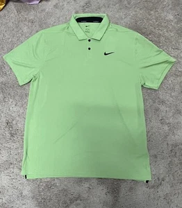 New Mens Nike Dri-FIT ADV Polo Shirt DH0814-332 Green Sz XL - Picture 1 of 2