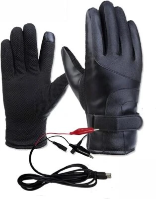 GOTRAYS Gants chauffants électriques pour moto, gants d'hiver chauds, unisexes avec