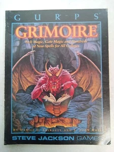 GURPS Universal RolePlaying System Grimoire / 1996 Paperback - Foto 1 di 12