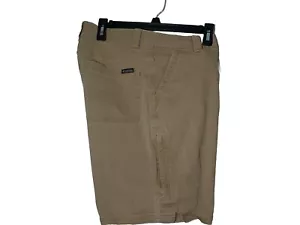 Pantalones Cortos Columbia Para Hombres Medidas 32x9 Utilidad Senderismo Aire Libre Informal Adulto Tostado - Imagen 1 de 4