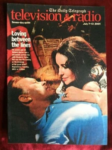 TELEVISION & RADIO magazine 07-July-2001 UK rare ELIZABETH TAYLOR RICHARD BURTON - Picture 1 of 1