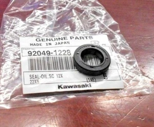 KAWASAKI WATER PUMP OIL SEAL 92049-1228, BRUTE FORCE 650, TERYX 750, PRAIRIE 700 - Picture 1 of 1