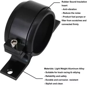Universal 60mm Car Fuel Pump Fuel Filter Mounting Bracket Single Clamp Cradle - Bild 1 von 5