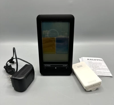 Wireless Indoor/Outdoor Weather Station Thermometer Color LCD Display - Image 1 of 4