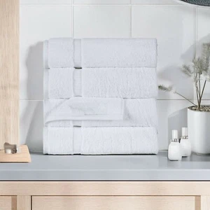 Wear Sierra Hamptons Luxus Türkisches Badetuch, 100 % Türkische Baumwolle, Schnelltrocknend - Bild 1 von 29