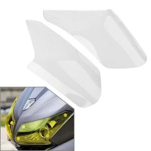 Front Headlight Guard Shield Screen Clear Lens Cover For YAMAHA T-MAX530 2013-14 - Picture 1 of 9