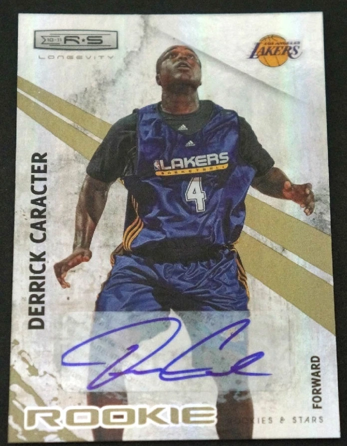 2010-11 Rookies & Stars DERRICK CARACTER Auto RC Autograph Utep Miners 297/799 - Image 1 of 1