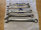 Snap-on Tools USA 5pc SAE Combination Wrench Set OEX14 7/16" to OEX26 13/16"