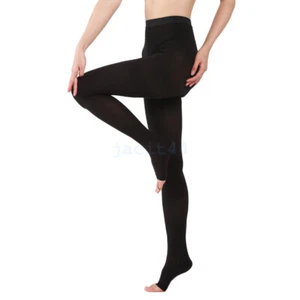 Compression Tights 20-30 mmHg Women Swelling Varicose Veins Edema Pantyhose Hose - Picture 1 of 19