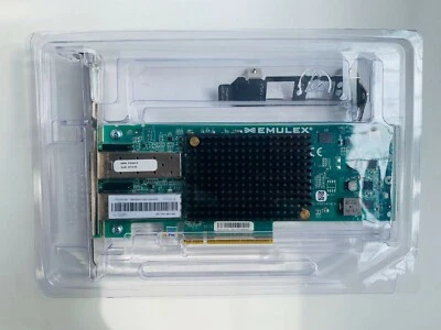 IBM Emulex OCE11102 2-Port 10Gb SFP+ PCI-e Network Adapter P005414 - Image 1 of 4