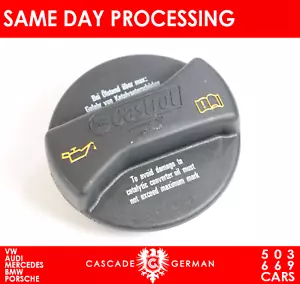 Genuine VW Audi 2.8L 2.7 V6 Passat A4 S4 A6 Allroad Engine Oil Cap 078103485G - Picture 1 of 3