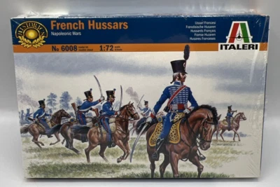 Italeri French Hussars Napoleonic Wars Model Set #6008 New Open Box - Image 1 of 4