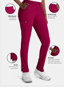 Pantalones ajustados para mujer Maevn 8530 cintura elástica completa tallas XXS a 3XL - Imagen 1 de 25