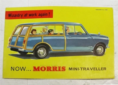 MORRIS Mini Traveller Car Sales Brochure Jul 1961 #H6168 #23/105 (37820) 7/61 - Image 1 of 4