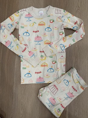 Pijama largo John de Hanna Andersson para niñas * ¡¡NUEVO SIN ETIQUETAS!! * Talla 150 (US 12) * PASTELES Foto 1 de 2